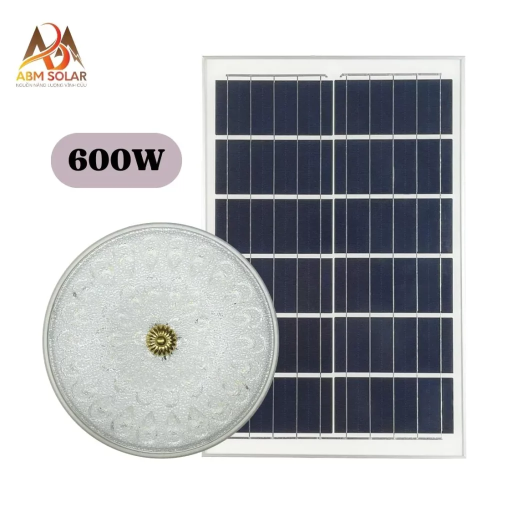 đèn ốp trần năng lượng mặt trời