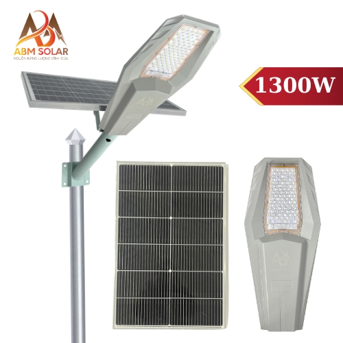 [1300W] Đèn Phi Thuyền Năng Lượng Mặt Trời Công Suất 1300W ABM SOLAR, Chất Liệu Nhôm Đúc Nguyên Khối