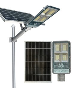 Đèn đường năng lượng mặt trời BC26-400W ABM Solar, tấm pin rời, chống nước IP68